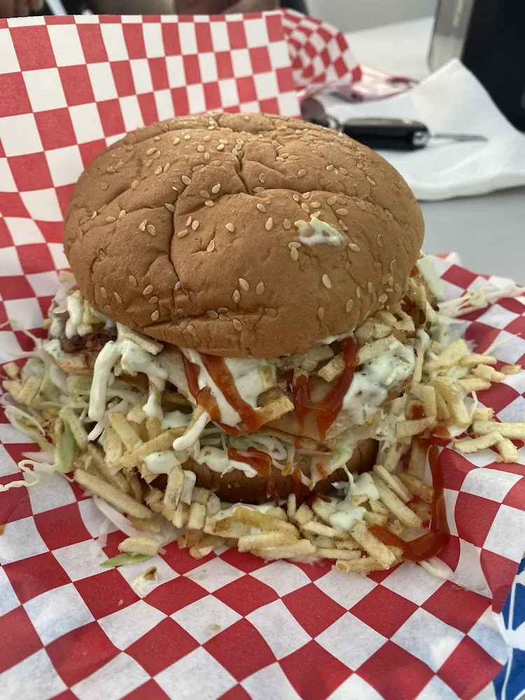 Hamburguesa Mixta Pollo Y Carne